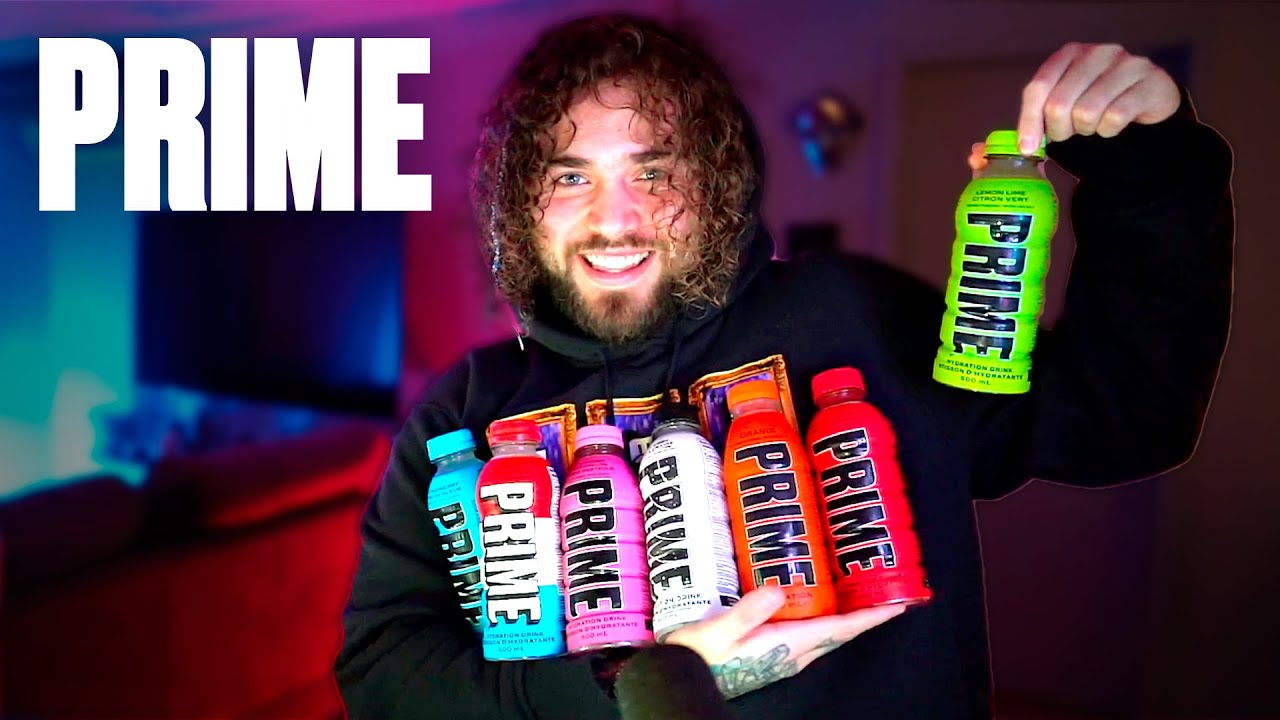 PROVEI TODAS AS BEBIDAS PRIME