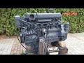 Запуск двигателя Мерседес OM 457 LA / Engine start Mercedes OM 457 LA