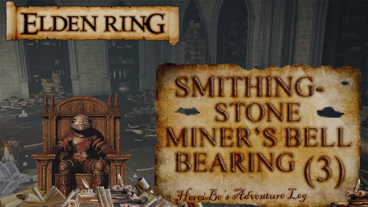 SmithingStone Miner's Bell Bearing 3 Location Elden Ring YouTube
