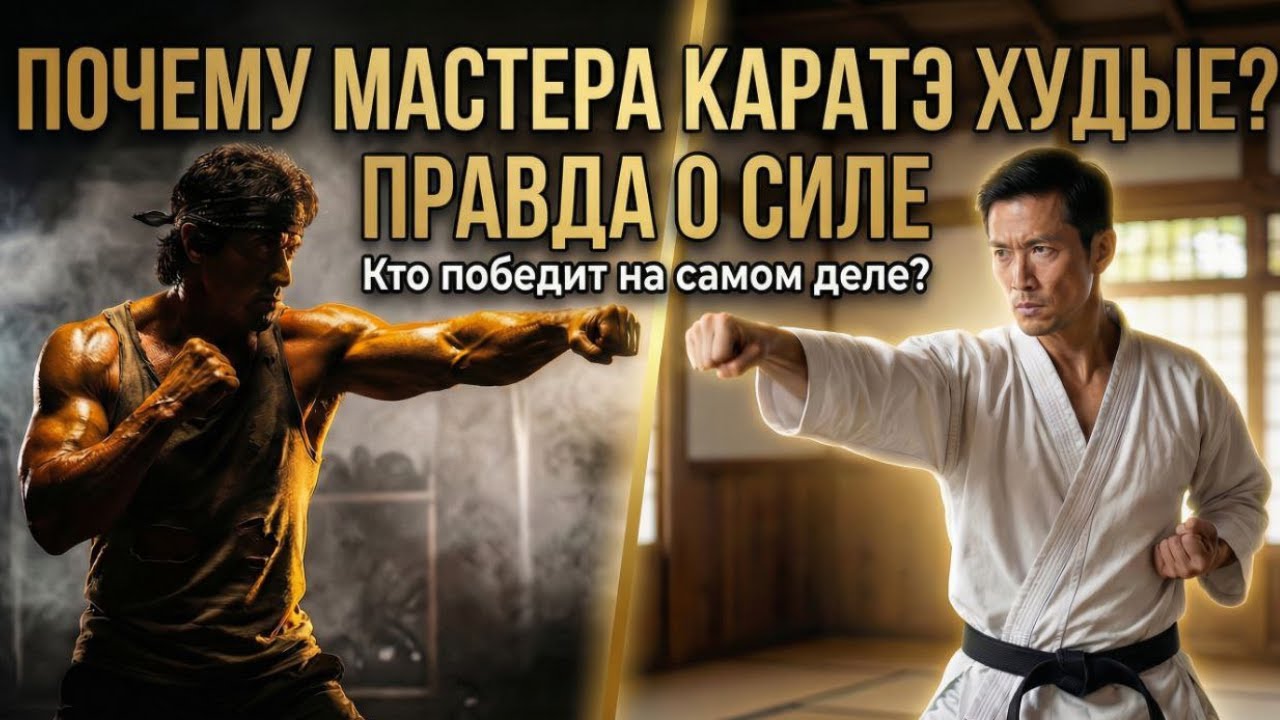 Парадокс силы в карате. Почему мастера — не качки? | Настоящее карате Окинавы