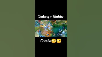 Badang + Minsitthar Combo 😎🥴 #mobilelegends #mlbb #badang #minister #shorts