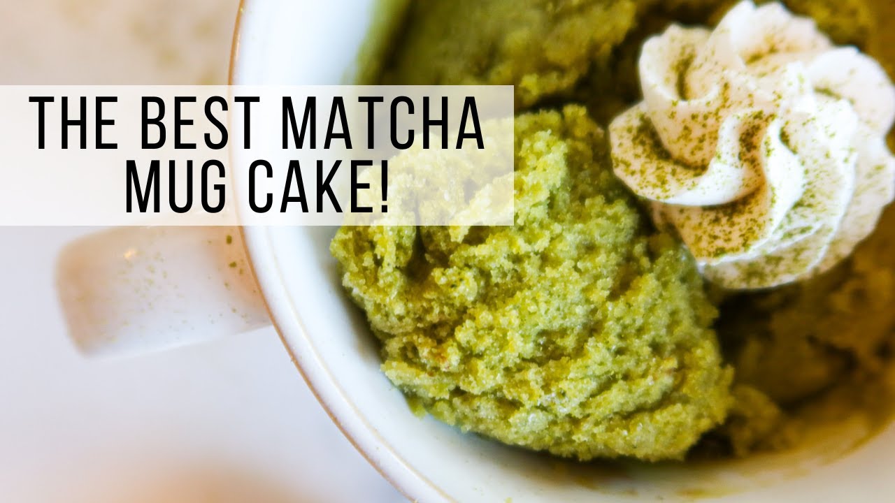 Matcha Green Tea Mug Cake, Recipes