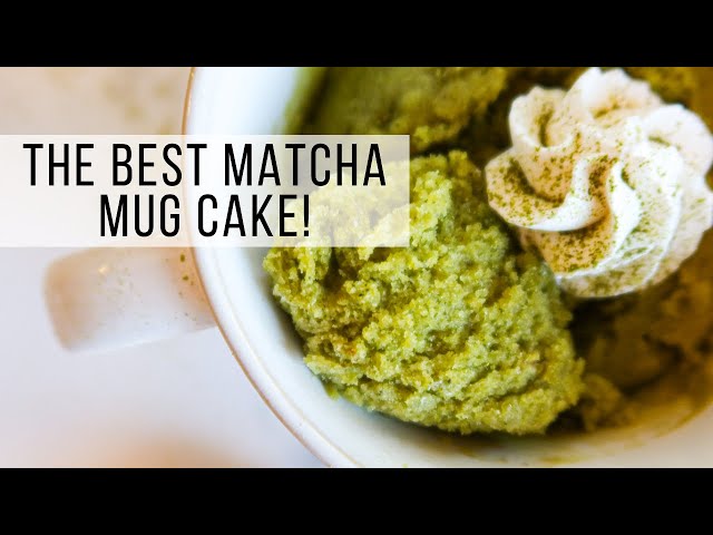 Matcha Gâteau de Tasse (Matcha Mug Cake) - SideChef