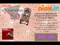 Los 200 en español de los 50&#39;s en español de Nick Jr. (200-181)