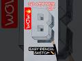 3D Letter B Drawing ✏️ Easy Pencil Sketch Tutorial | Amazing 3D Art Shorts 🔥