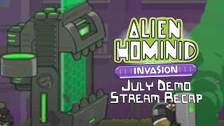 Alien Hominid Invasion:  Chomping Heads, Saving Jim, and Chomper Wall Madness!