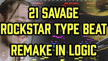 Post Malone style Beat Remake in Logic X