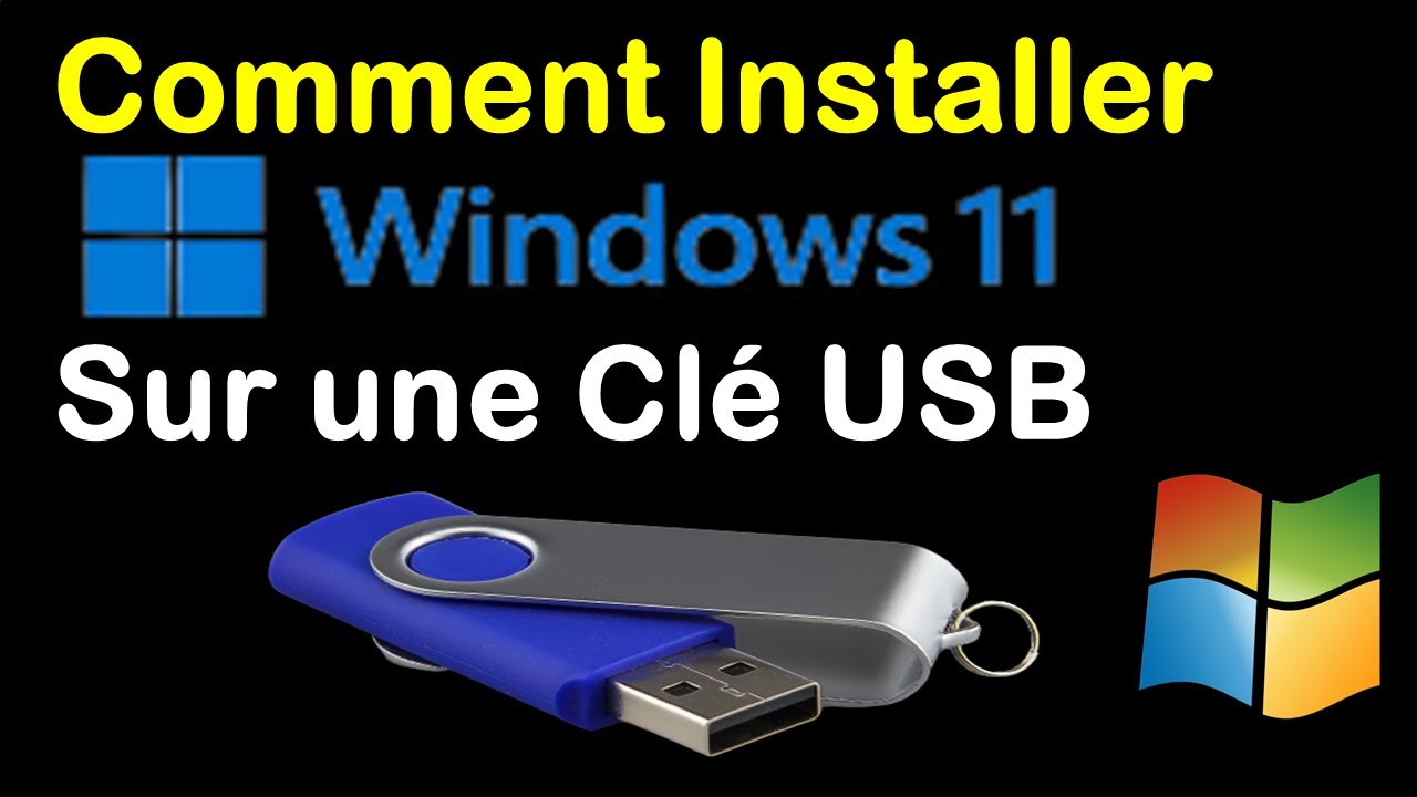 Windows 11 : comment créer une clé USB d'installation pour les PC