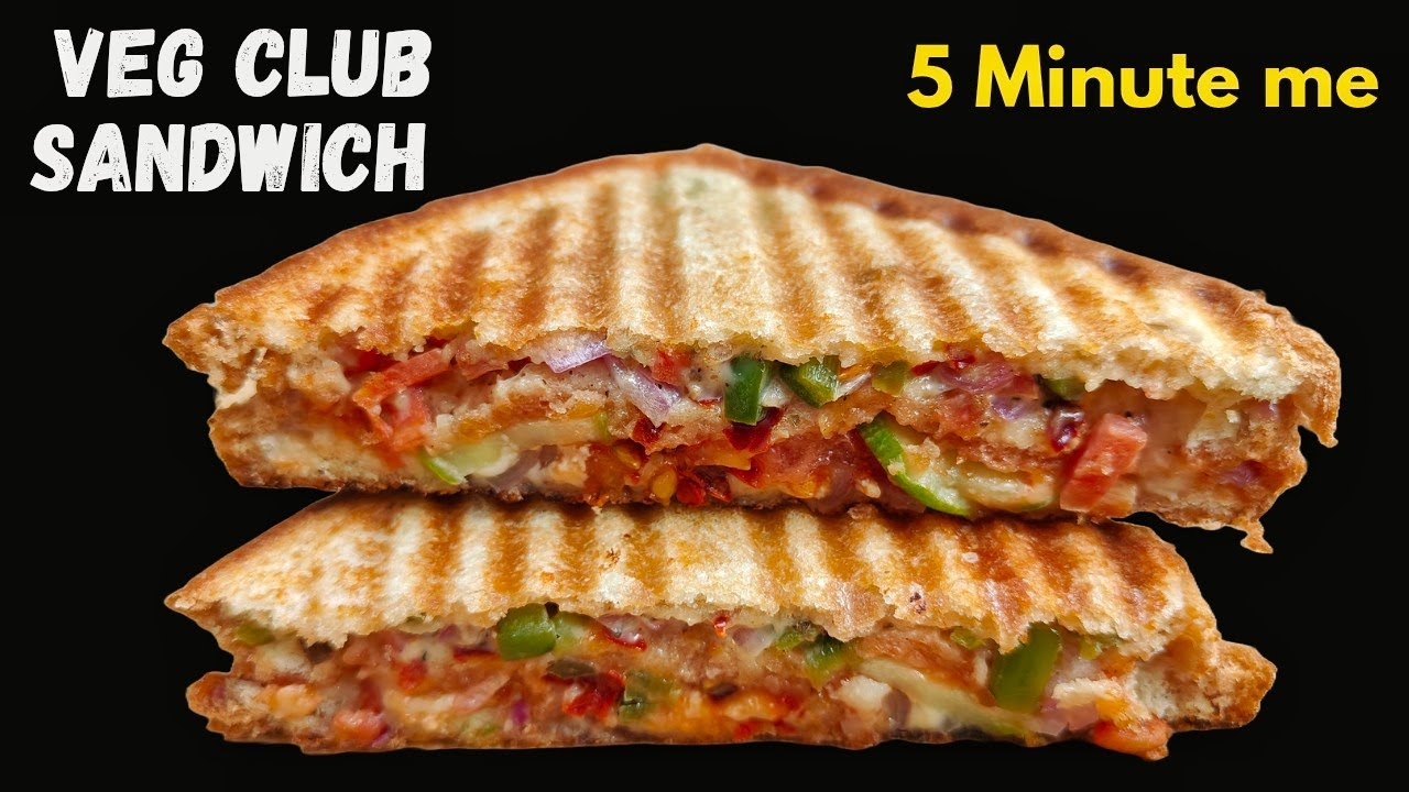 कैफे जाना भूल जाओगे! ❌ Veg Club Sandwich Recipe at Home | Veg Mayo Club Sandwich - chefofnagpur