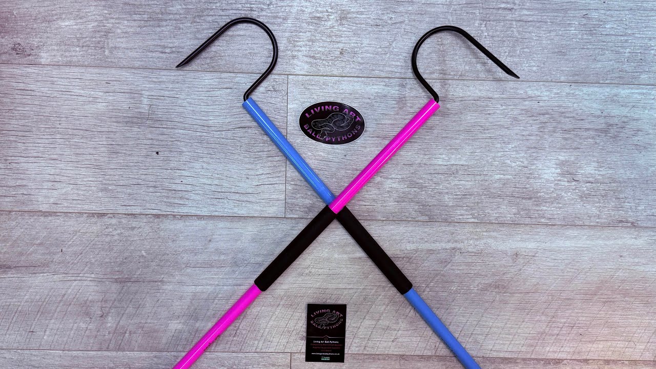 Living art ball python hooks review ft Wallace!