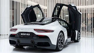 2026 Maserati MC20 Review | Price in USA, 621 HP Twin Turbo V6 Specs & Top Speed