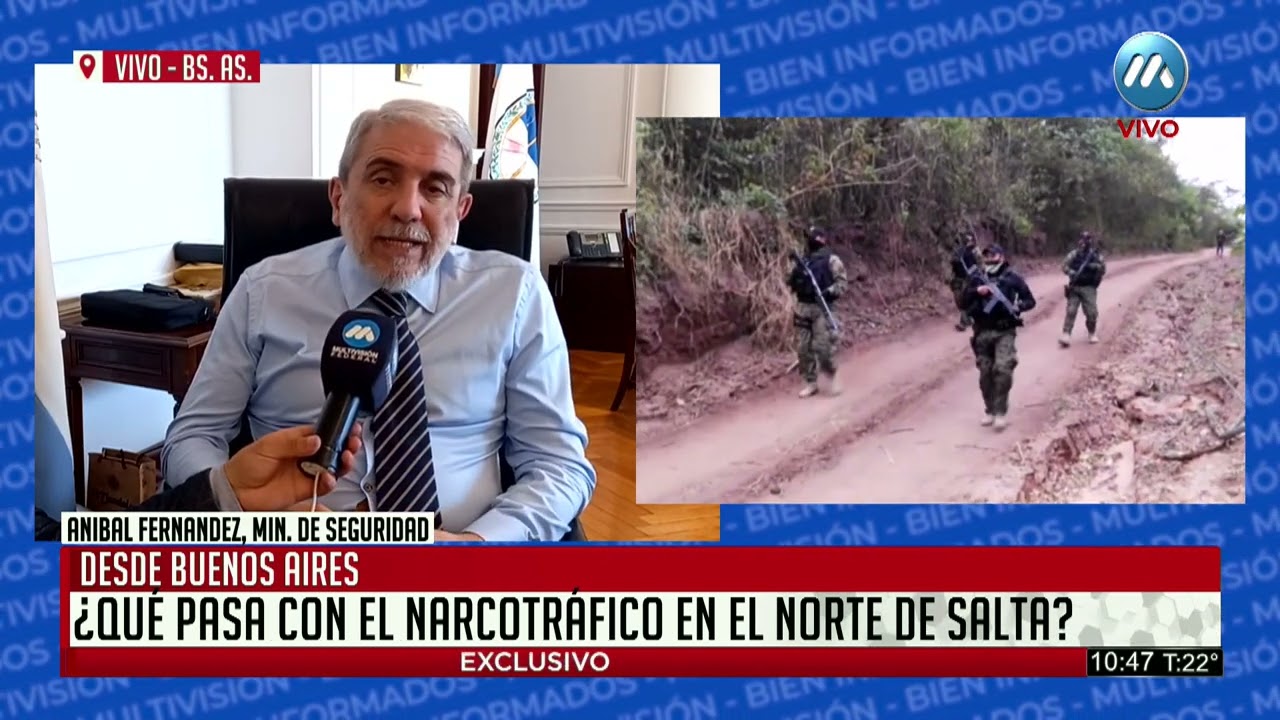¿Qué pasa con el narcotráfico en el norte de Salta? Nuestro portal: https://www.multivision.tv
Facebook: https://www.facebook.com/multivisionfederal
Twitter: https://www.twitter.com/multivisionfed
Instagram: https://www.instagram.com/multivisionfederal