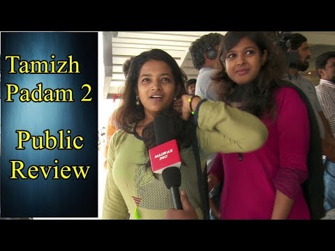 Tamizh Padam 2 public review - Thala and Thalapathy Fans EnjoyingTogether