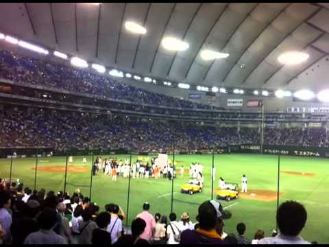 内海投手 ヒーローインタビュー