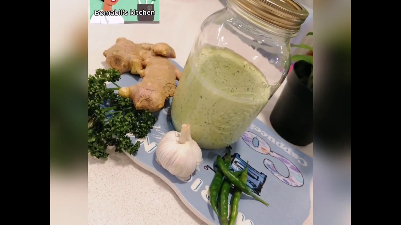 Sauce verte Mayonnaise forte / Hot green sauce Mayonnaise. 😋 YouTube