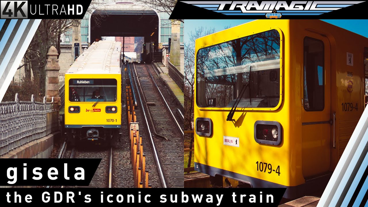Гизела - культовый поезд метро из ГДР | Документальный фильм в формате 4K