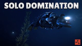 SOLO OYUNCU OIL RIG’DE 1 GÜN GEÇİRİRSE ? - Rust Türkçe