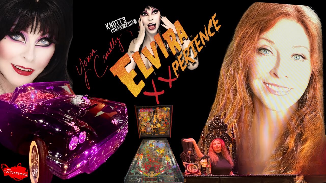 Yours Cruelly Elvira Xxperience - Knott's Scary Farm with ELVIRA HERSELF!