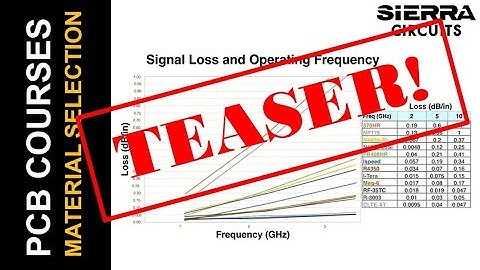 PCB Materials: Electrical and Manufacturing Considerations | Webinar Teaser | Sierra Circuits