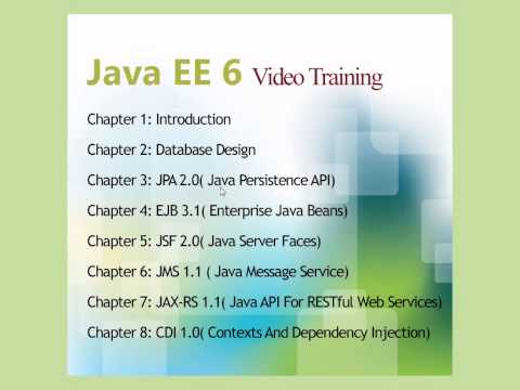 Java EE 6 Video Training: chap1_Introduction