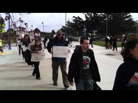 CSU Monterey Bay protest