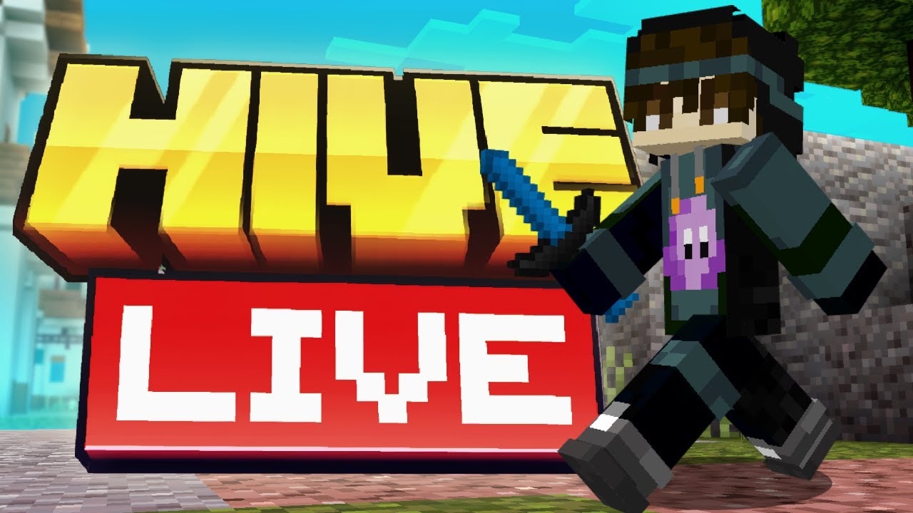 🔥 Hive LIVE Grinding Bedwars Until 1.6k JOIN UP🔥