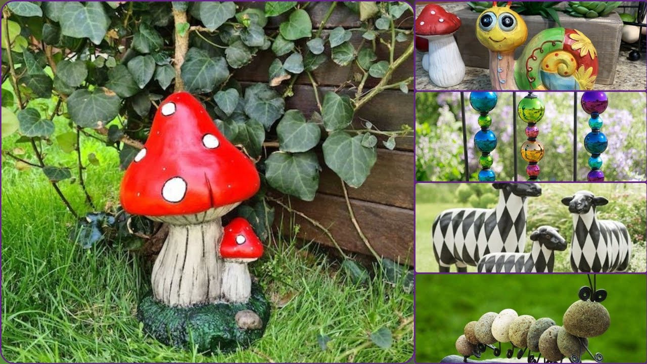 Fascinating and Adorable Garden Ornaments l Garden Ornaments Decor l