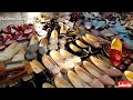 Sunday bazar karachi  ladies khussa sandals shoes  footwear collection  nafeesa lifestyle