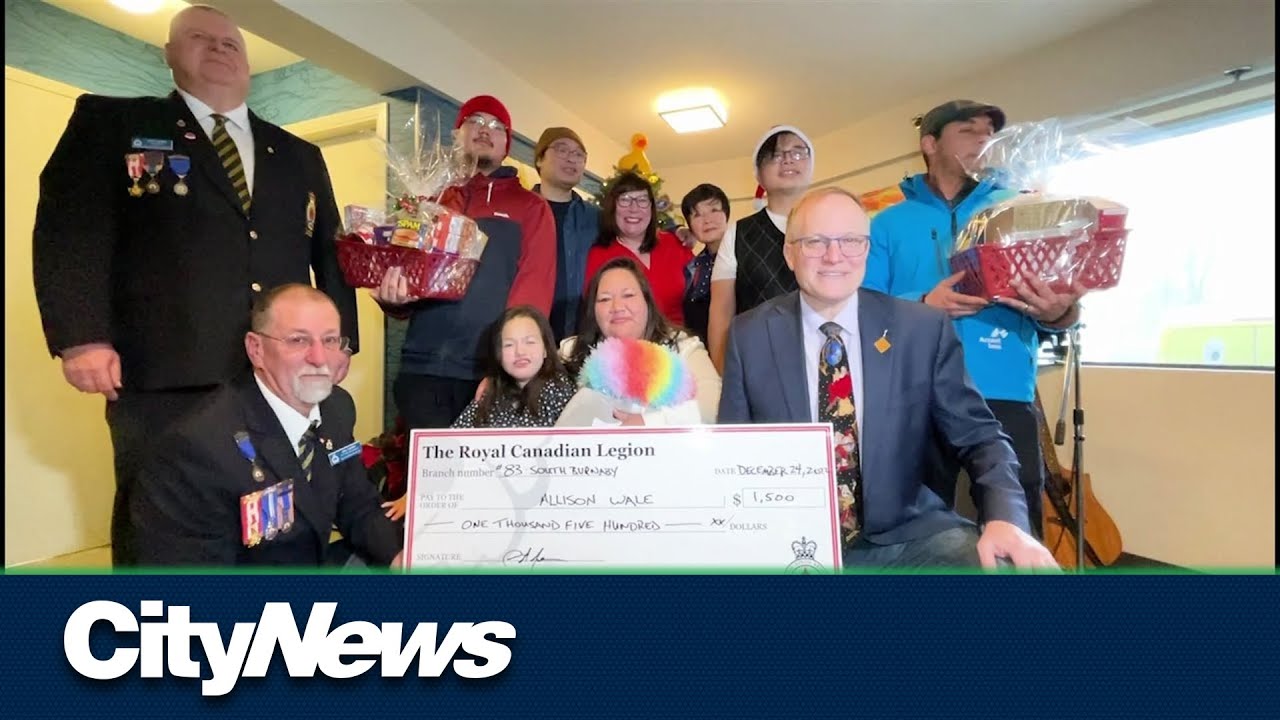 Community rallies to help B.C. family displaced by fire - YouTube