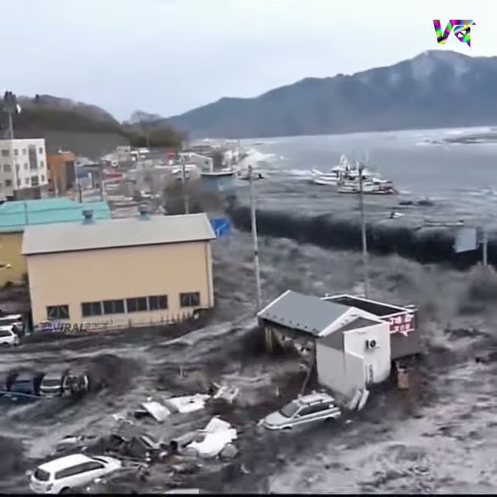 Tsunami in Japan Miyako City  || Viral बुज़ुर्ग