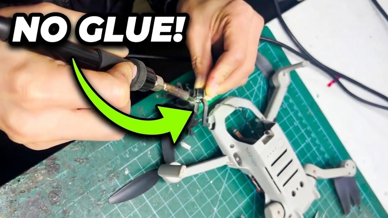 How to Repair a Crashed DJI Mini Drone Body Without New Parts
