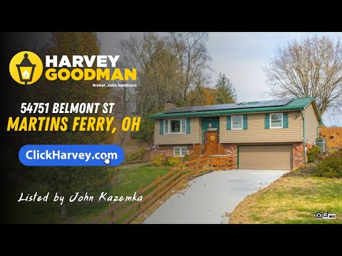 54751 Belmont St, Martins Ferry, OH home video tour