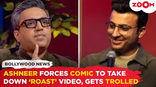 Ashneer Grover gets BRUTALLY trolled over &#39;Doglapan&#39; after he forces comic to drop &#39;roast&#39; video