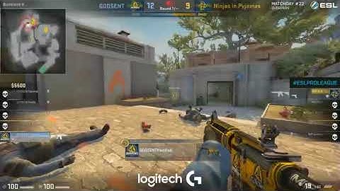 freddieb lands the prefire to win the round