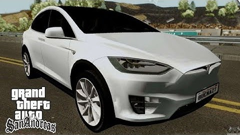 TESLA MODEL X PARA GTA SA ANDROID (SÓ DFF)
