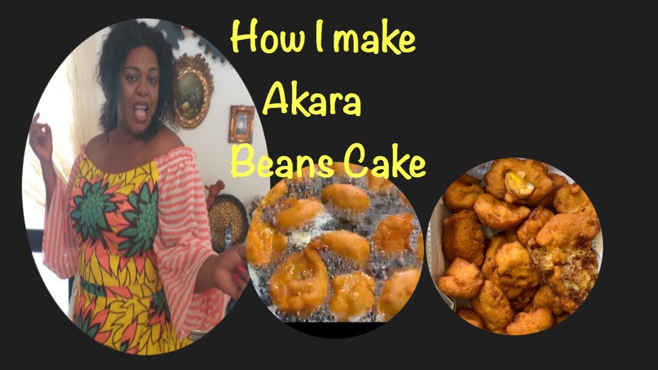 How to make Akara/Bean Cake ( NIGERIAN ) YouTube