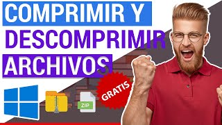 💚Como ABRIR o DESCOMPRIMIR archivos WINRAR y WINZIP en Windows 10, 8, 7 con 7ZIP - 2021 - RAR | ZIP