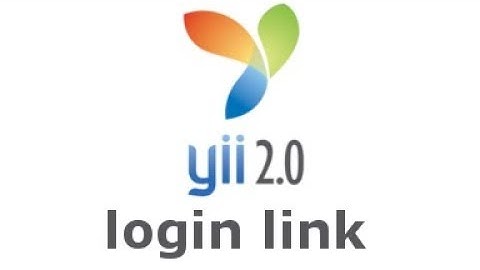 Show login link for guest yii 2