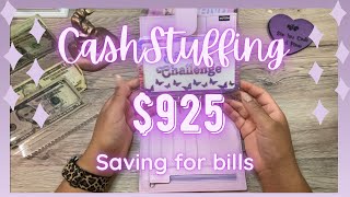 🤑💰CASH ENVELOPE STUFFING $915 | SAVINGS CHALLENGE | SHE HAS CASH AND PLANS