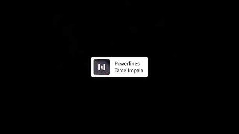 Teaser - Powerlines - Tame Impala