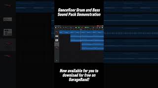 GarageBand - Dancefloor Drum and Bass Sound Pack Demonstration