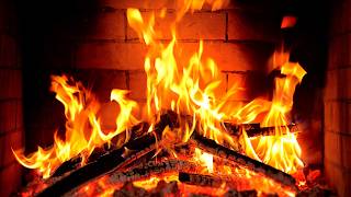 🔥 Fireplace 4K UHD! Fireplace with Crackling Fire Sounds. Fireplace Ambience