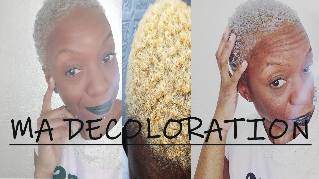 TOUT SUR MA DECOLORATION | AFRO - Je suis passée de brune à un GRIS GLACE