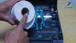 Hướng Dẫn Sử Dụng Zebra Gt800 Cách Lắp Giấy Mực Và Feed Giấy