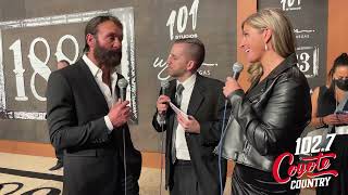 Paramount Plus 1883 World Premiere: Jeff & Aimee Interview Tim McGraw At Wynn Las Vegas
