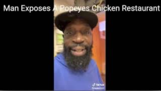 Popeyes Restaurant In Washington DC Filled With Rats Infestation, Rats Climbing The Wall