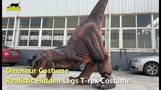 Realistic Hidden Legs T rex Costume | Dinosaur Costume Resimi