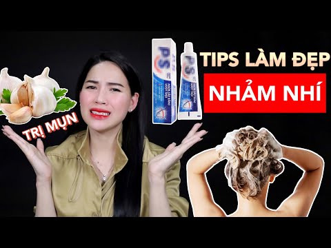 #1 🔥TIPS làm đẹp nhảm nhí trên TÓP TÓP! GỘI ĐẦU NGƯỢC | DÙNG TỎI, KEM ĐÁNH RĂNG TRỊ MỤN❓ Mới Nhất