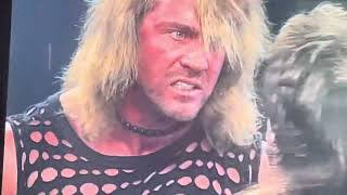 Thrilling Conclusion of Chris Benoit vs. Kidman & then Raven & the Flock Beat Up the Crippler WCW 97