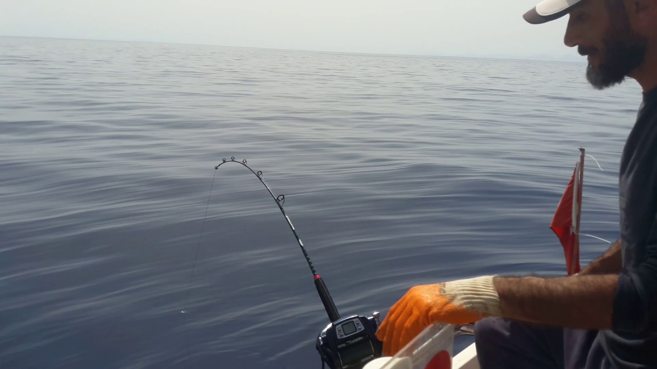 Derin su avımız 10kg pertlek özkanlar av dalaman